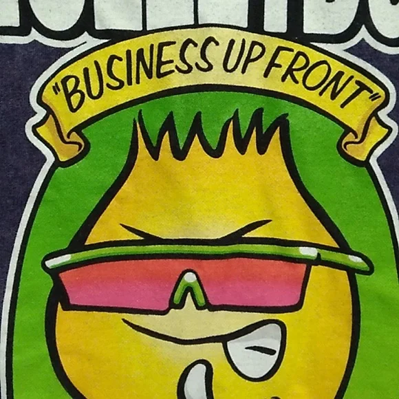 RARE! Vintage 90's World Industries Mullet Boy Business Up Front Party In Back